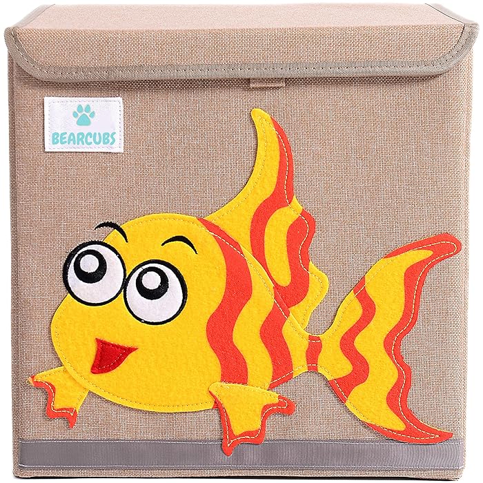 Buy BEARCUBS Small Toy Chest Foldable Stackable Storage and