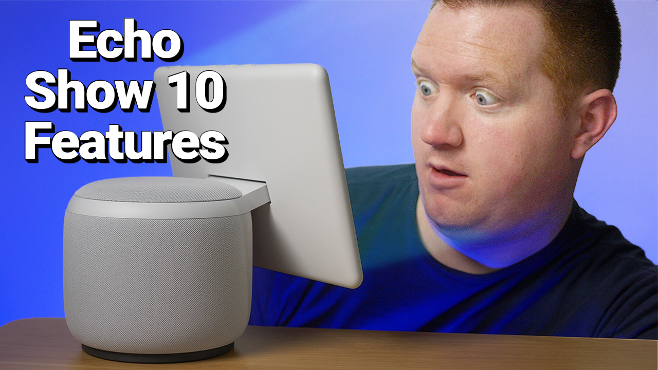 【cotton 108】Amazon Alexa Echoshow10 Amazon Echo Show 10 (3rd Gen) HD Smart Display with Premium