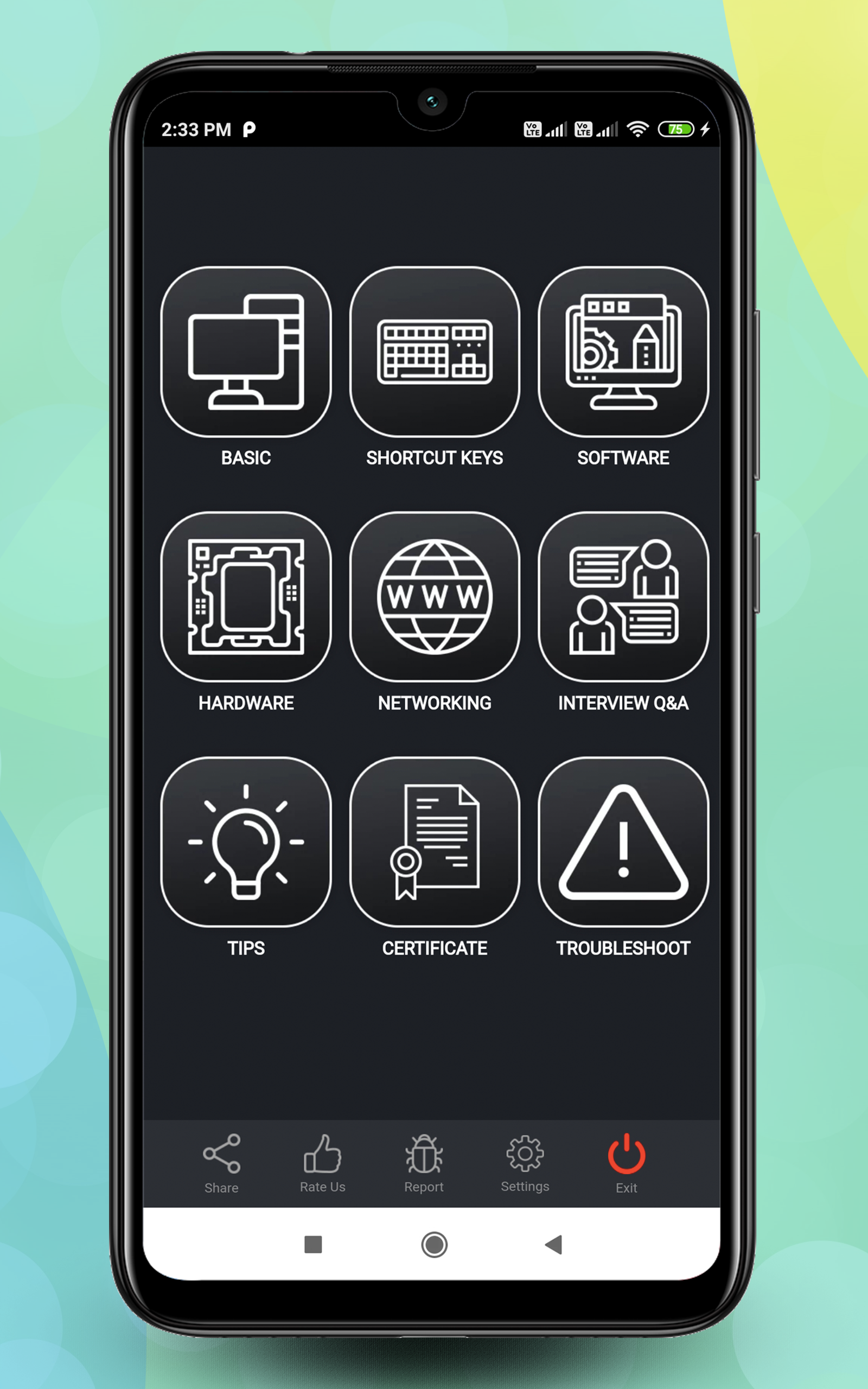 Learn Computer Basic Fundamentals Course - App on Amazon Appstore