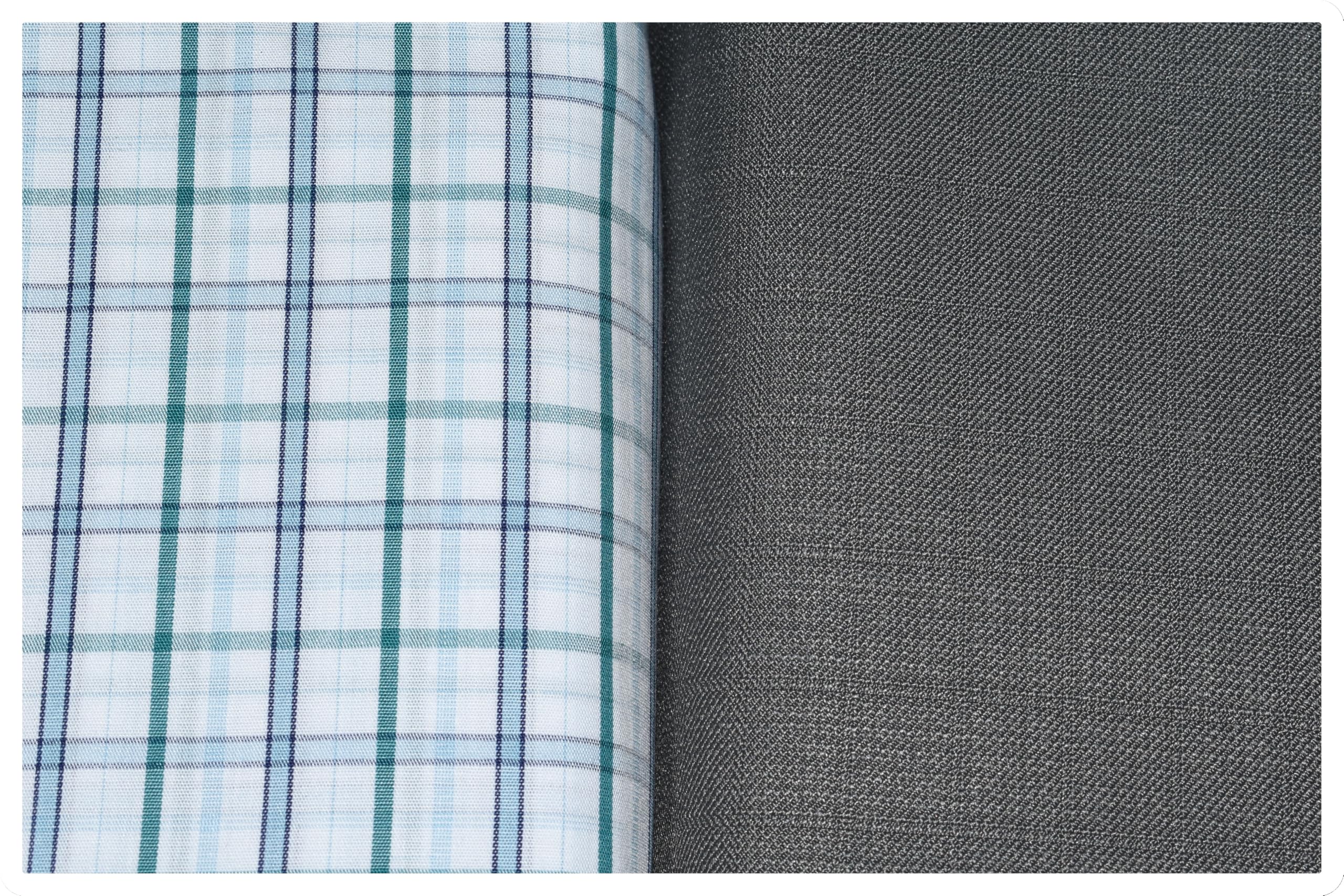 Men's Pure Cotton Shirt & P.V Trouser Fabric Set Gift Pack (EZ90S2)-image-46