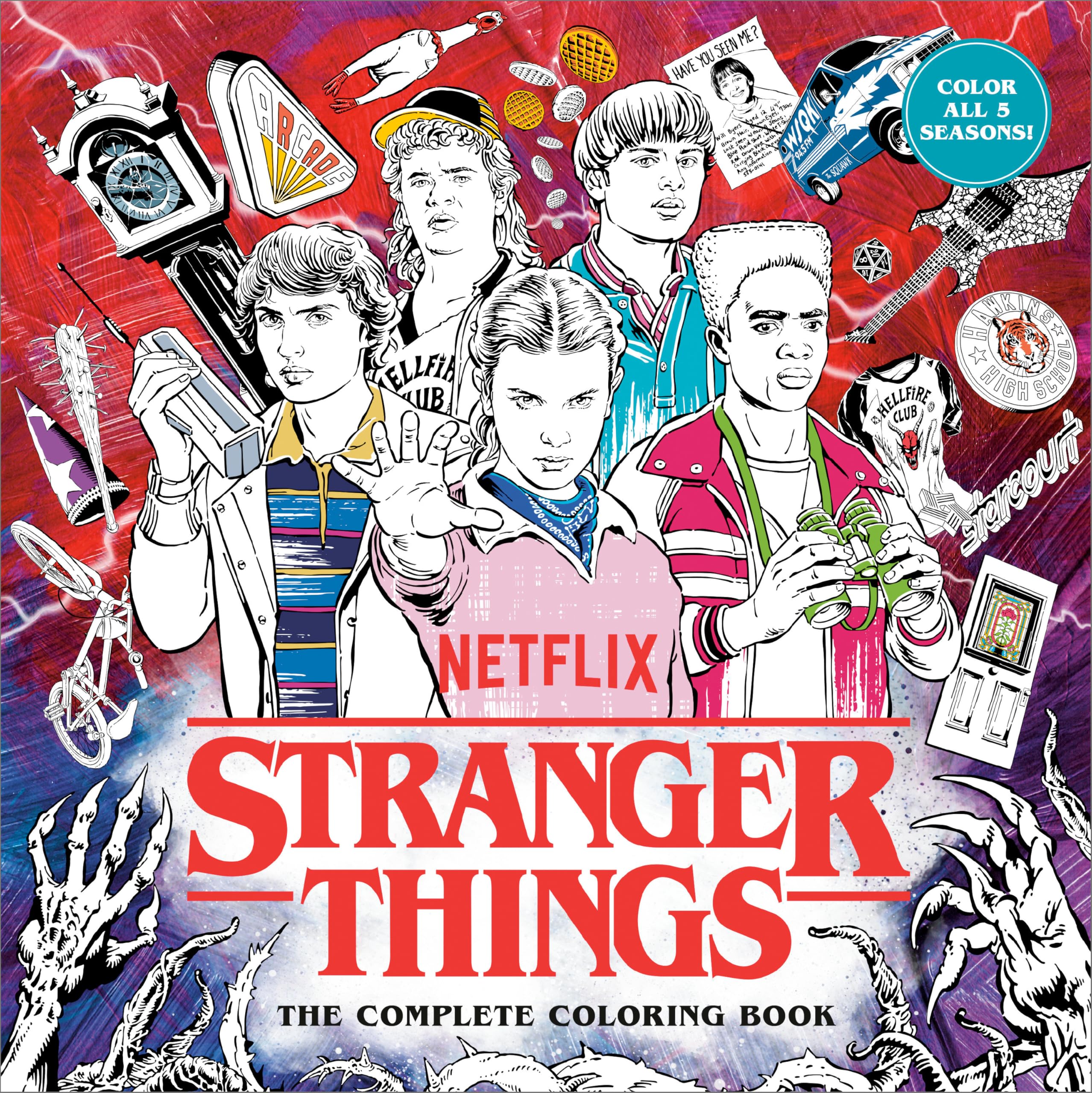 Stranger Things: The Complete Coloring Book