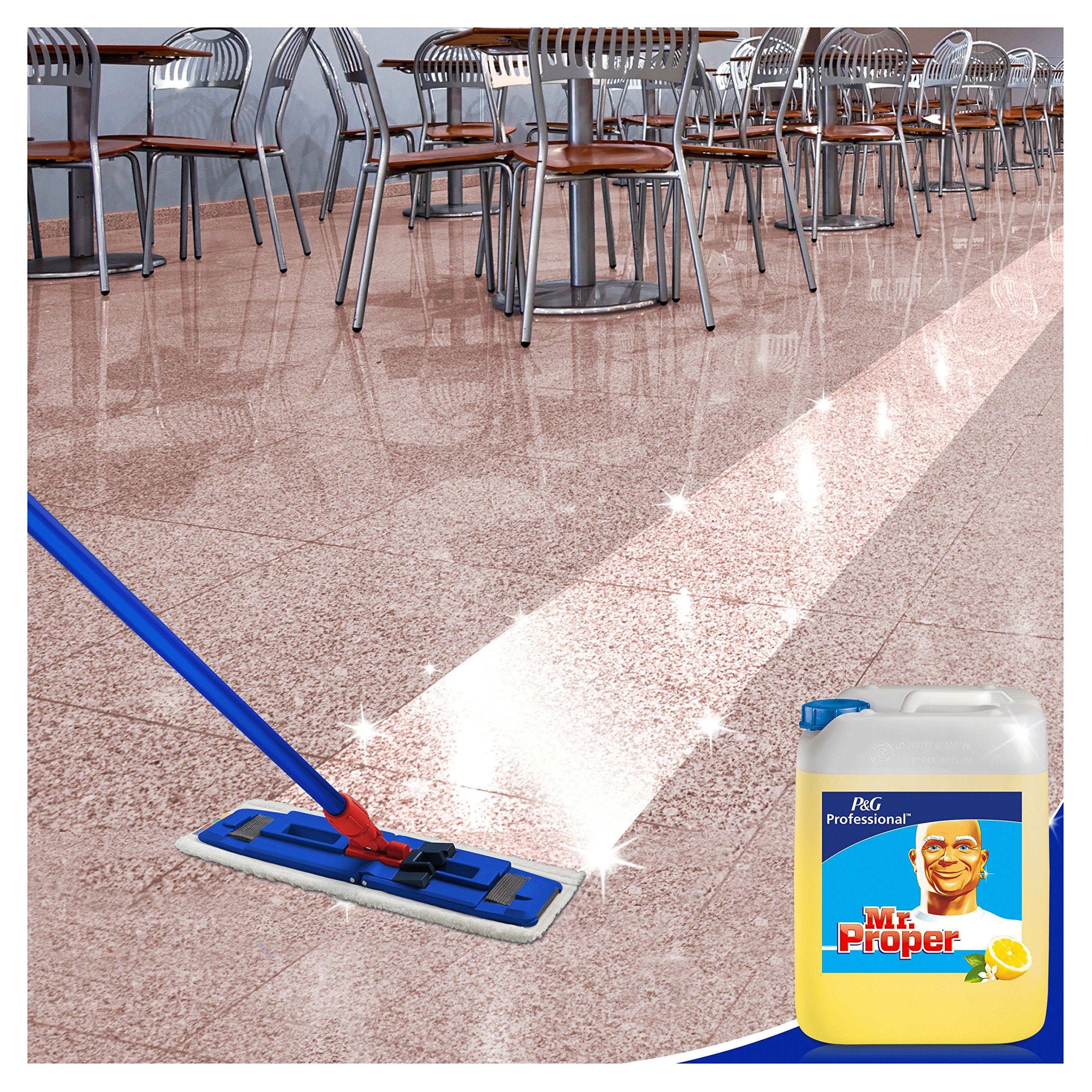 Professional Mr.Proper Allzweckreiniger Zitrus 2 x 5 Liter, 1er Pack (1 x 10 l)