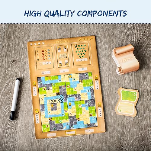 Miniatura 6 de Ravensburger Explorers: un juego de estrategia fácil de aprender Flip and Write para edades de 8 años en adelante