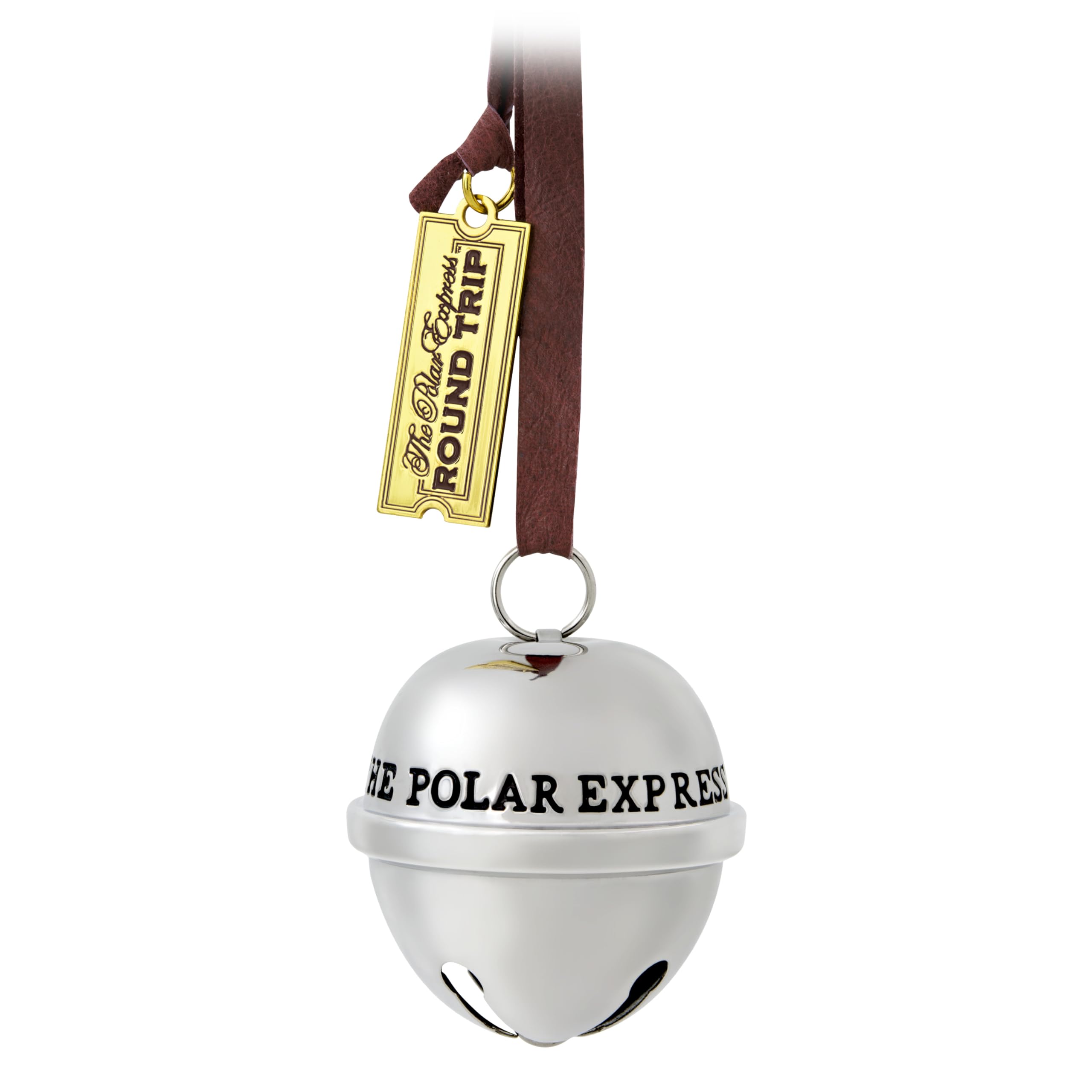 Hallmark Keepsake The Polar Express Santa's Sleigh Bell 2025 Christmas Ornament 2025, Metal, Christmas Movie Gifts