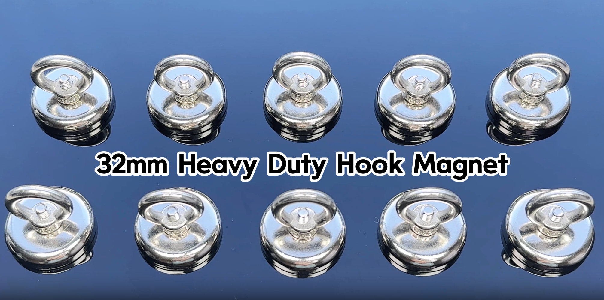 Iman Neodimio Con Gancho 40 Kilos Discos Imanes Herramientas | Cuotas Sin Interés