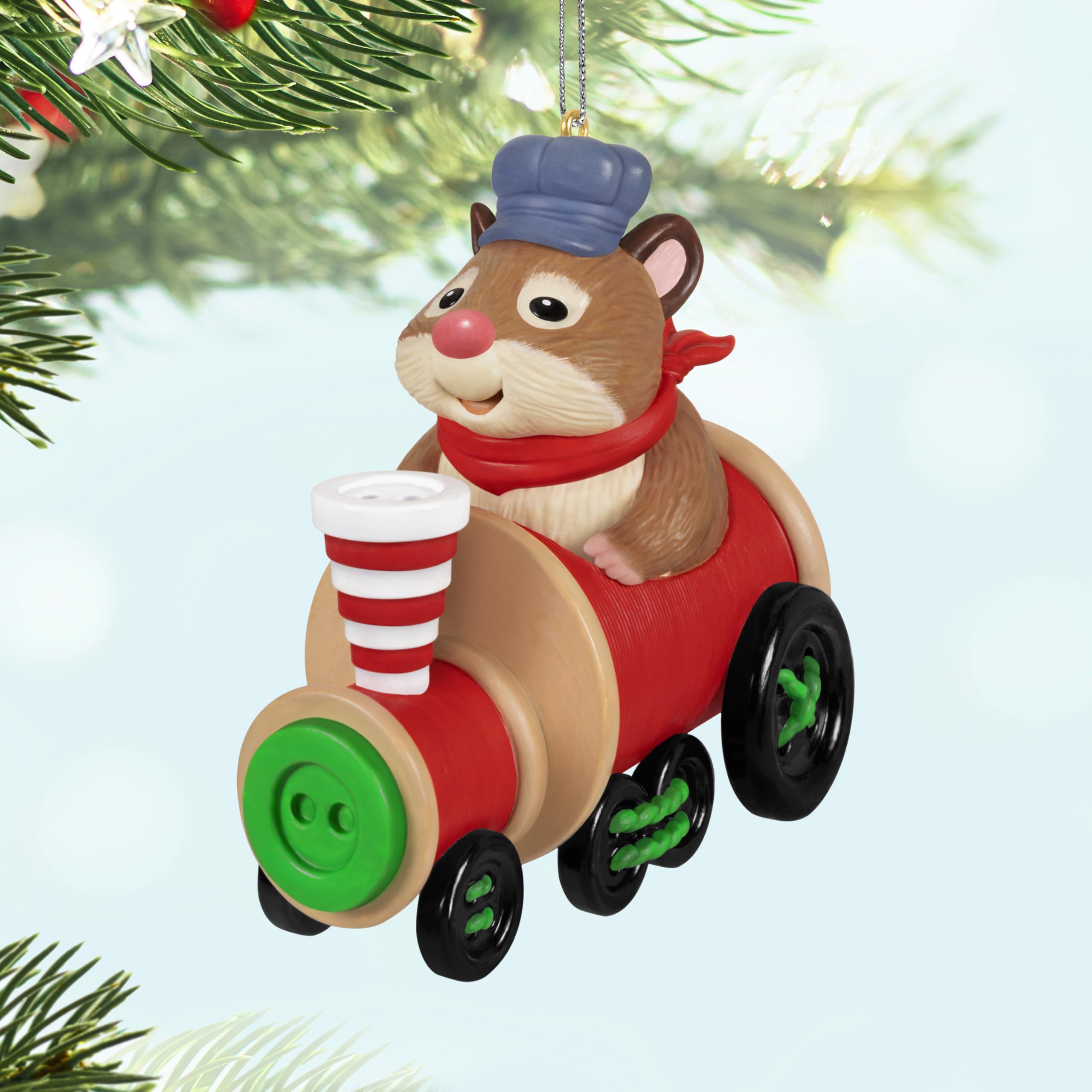 Hallmark Keepsake Christmas Ornament 2025, Cute as a Button, Gifts