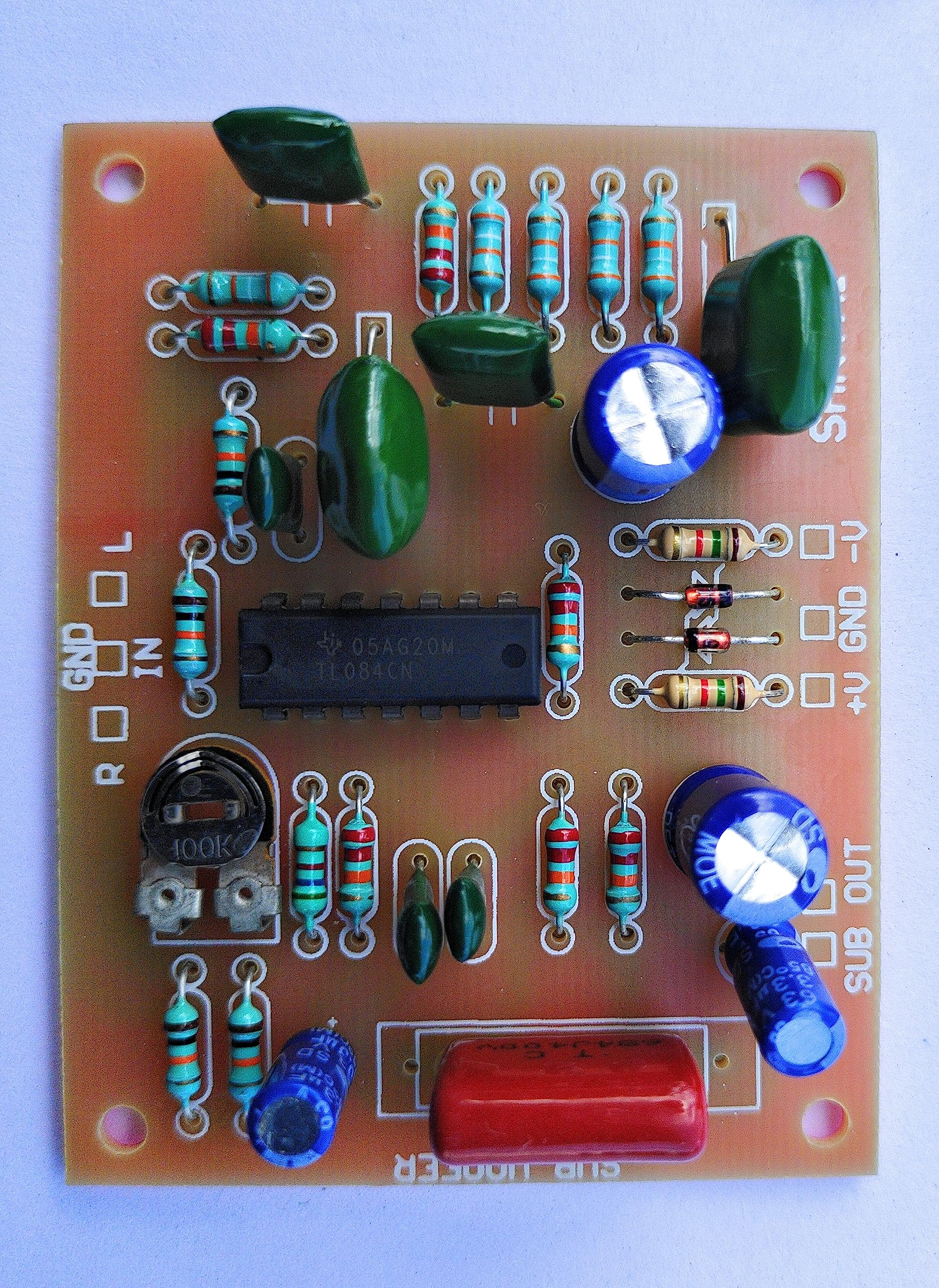 Buy Subwoofer Board, subwoofer pre Board, subwoofer pre Amplifier Board