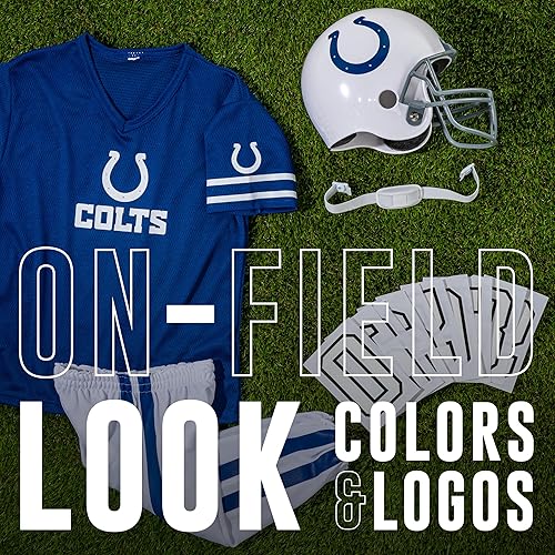 Miniatura 280 de Franklin Sports - Conjunto de uniforme de la NFL para niños y niñas; uniforme de fútbol americano juvenil, incluye casco, camiseta y pantalones