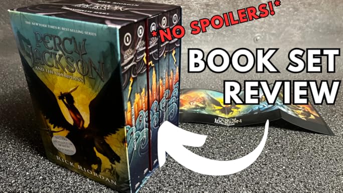 Percy Jackson and the Olympians 5 Book Paperback Boxed Set