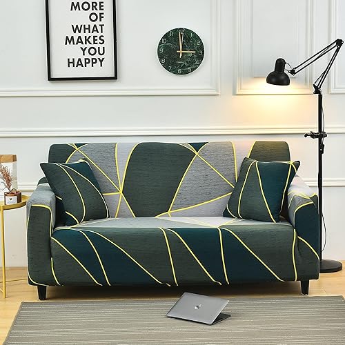 Vista 19 de Funda de sofá estampada elástica para sillón, fundas con patrón para sillón (YY, sillón)