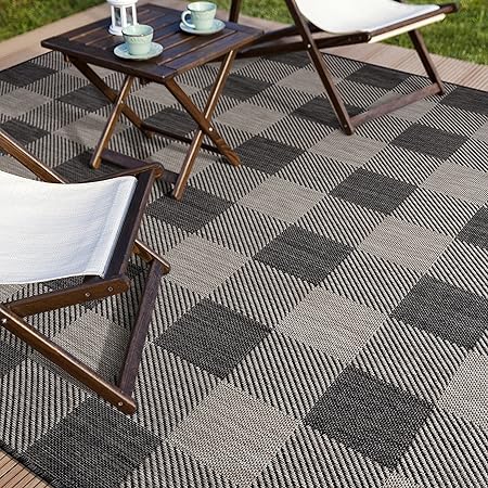 buffalo plaid outdoor rug 8x10