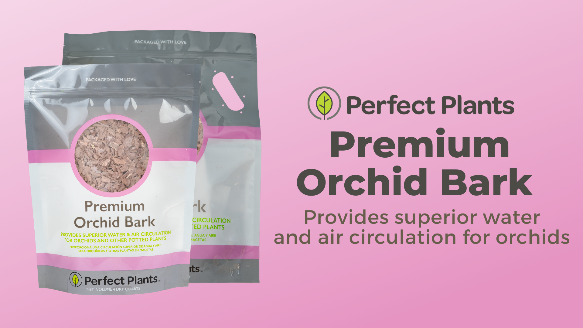 Amazon.com : Perfect Plants Premium Orchid Bark 8qt. | Mulch Mix