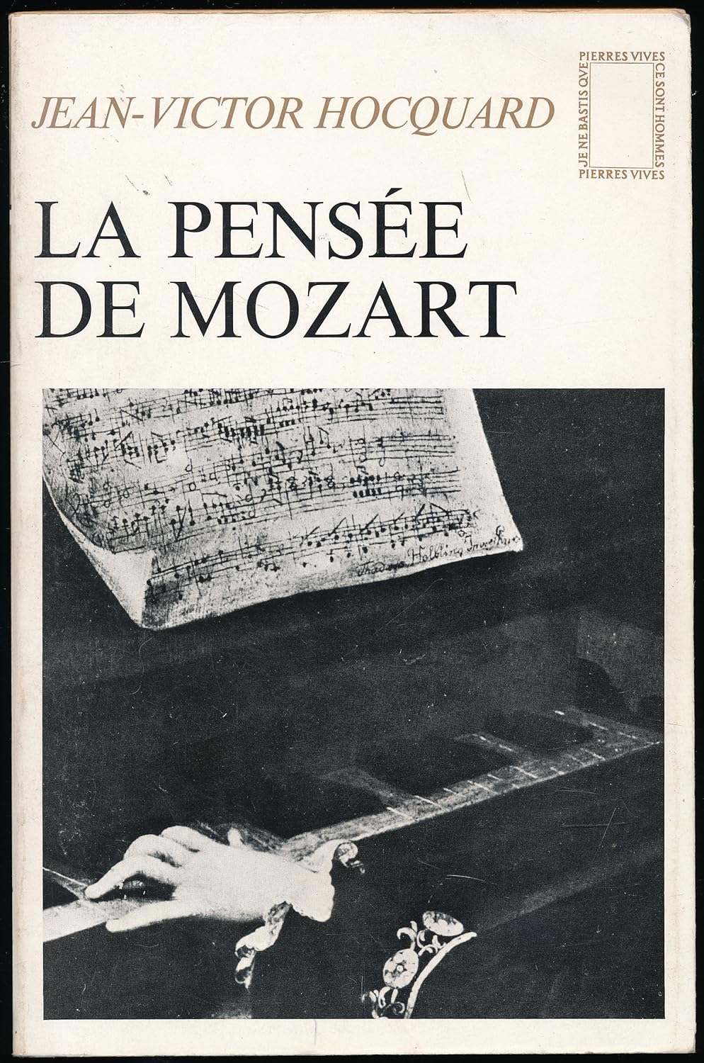 Amazon.fr La pensée de Mozart Collection "Pierres vives" Index des oeuvres commentées