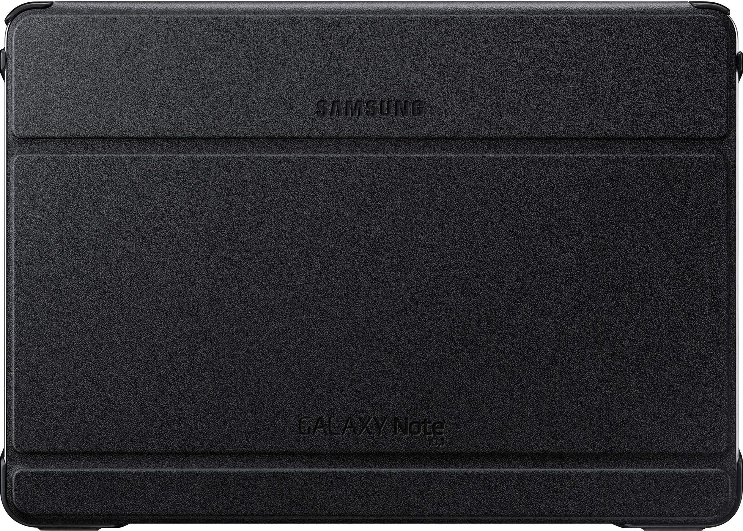 Samsung Leather Flip Book Cover Case for Samsung Galaxy Note 10.1" 2014 Edition - Black Retail Packaging