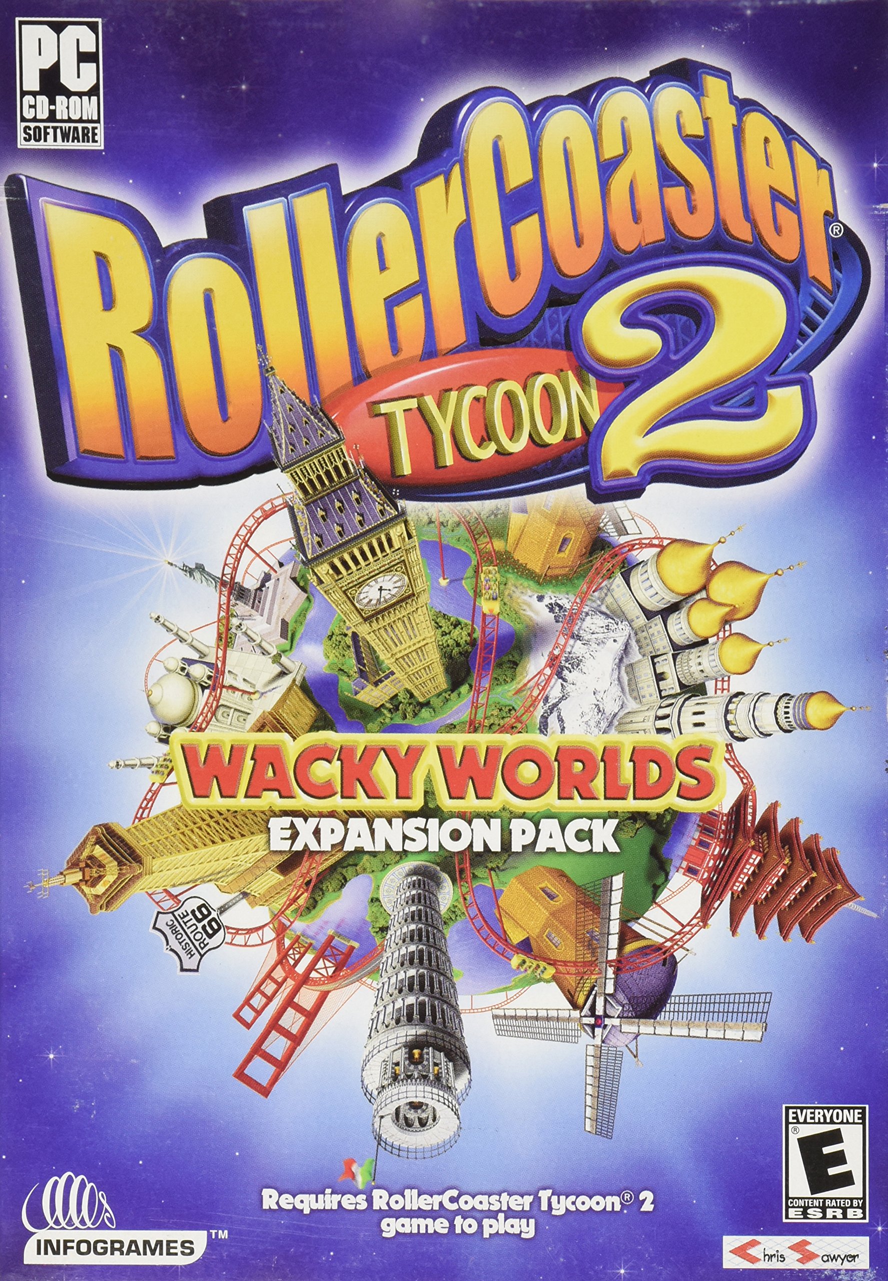 Amazon.com: Roller Coaster Tycoon 2: Wacky World (PC) : Video Games