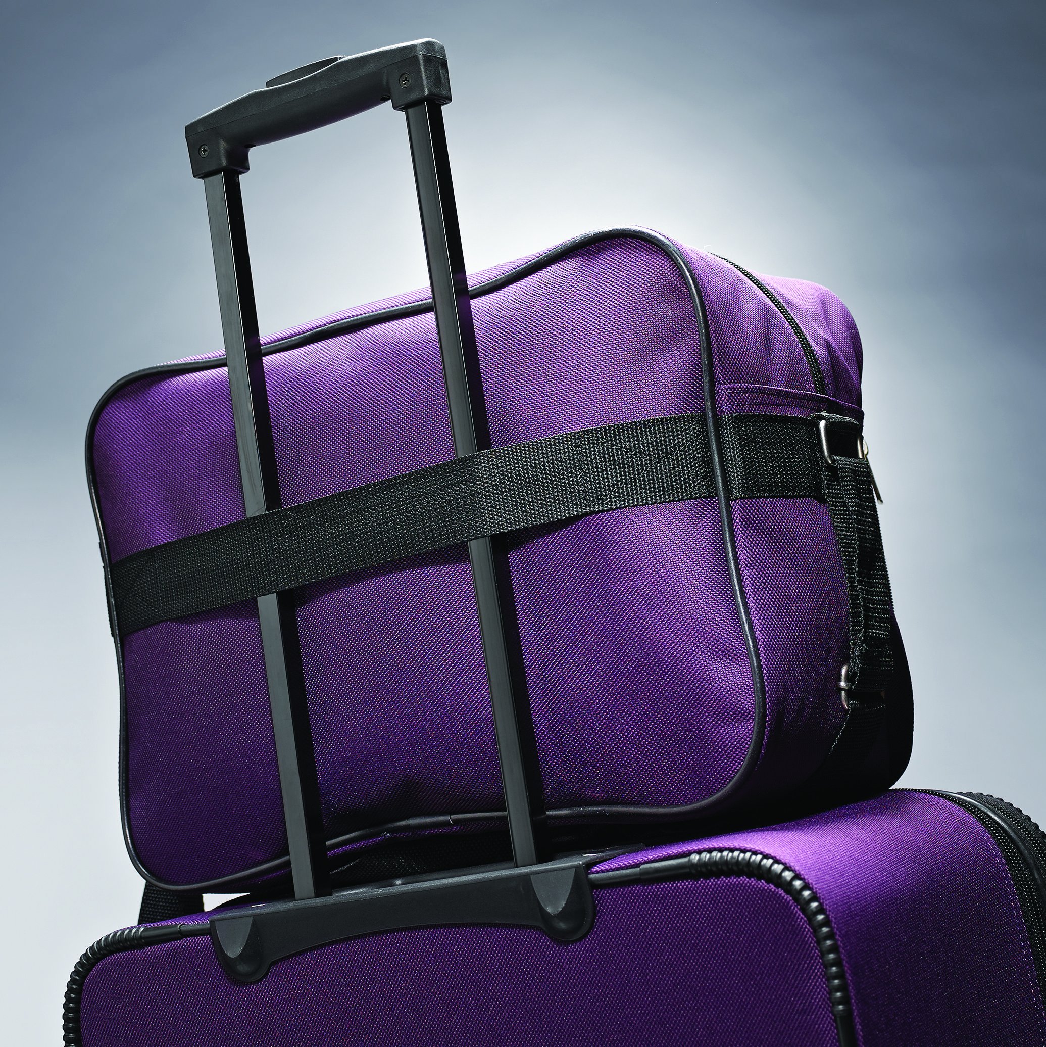 American Tourister Fieldbrook II Softside Upright Luggage Set, Purple