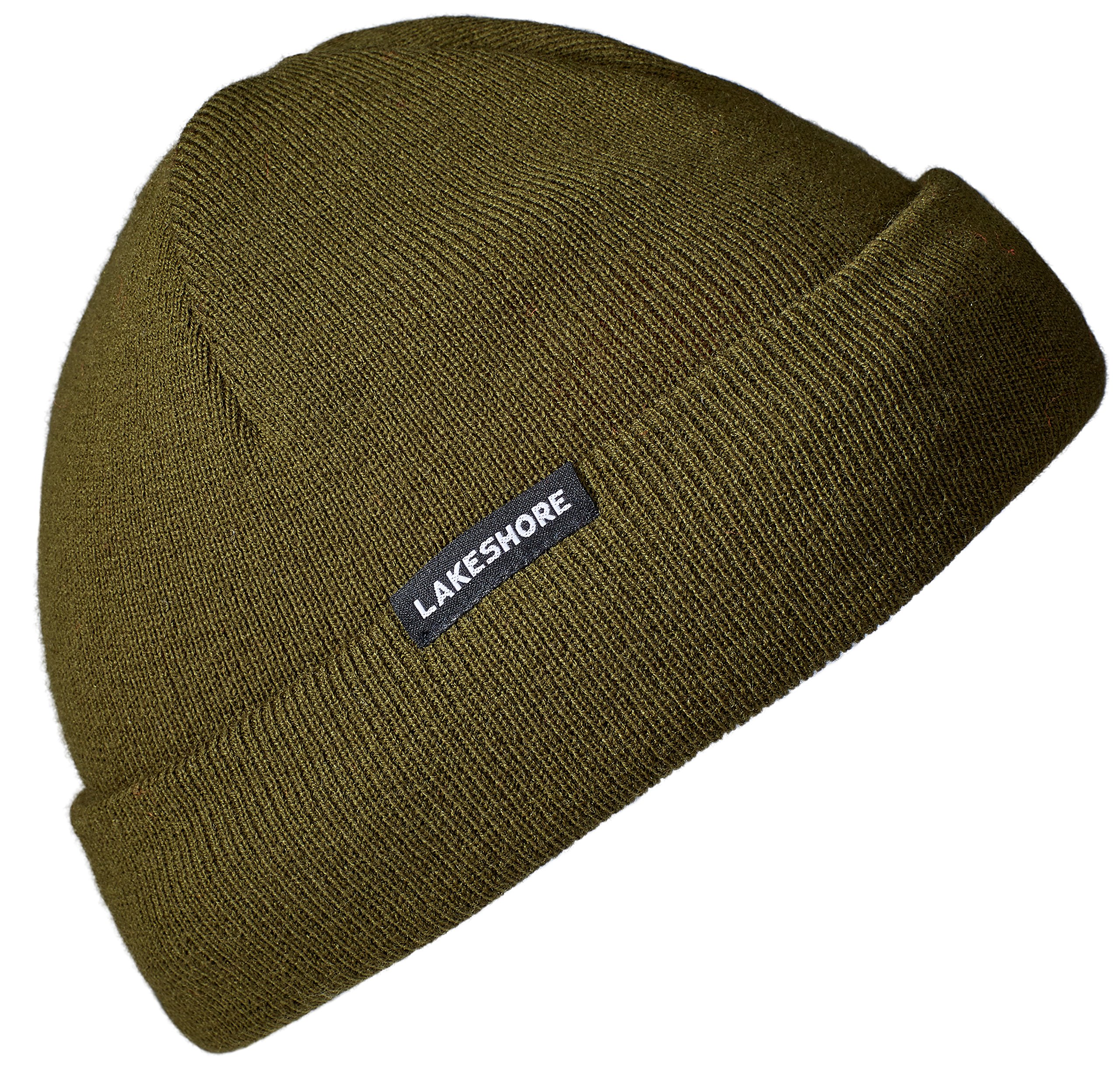 Lakeshore® Berretto da Caccia Reversibile I Cappello ad Alta visibilità per la Caccia in Battuta I Arancione/Verde Oliva