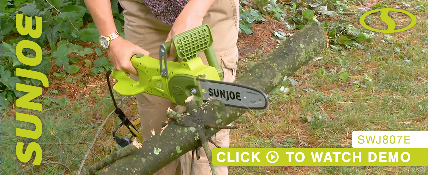 Amazon.com : Sun Joe SWJ807E-RED 10 inch 8.0 Amp Electric