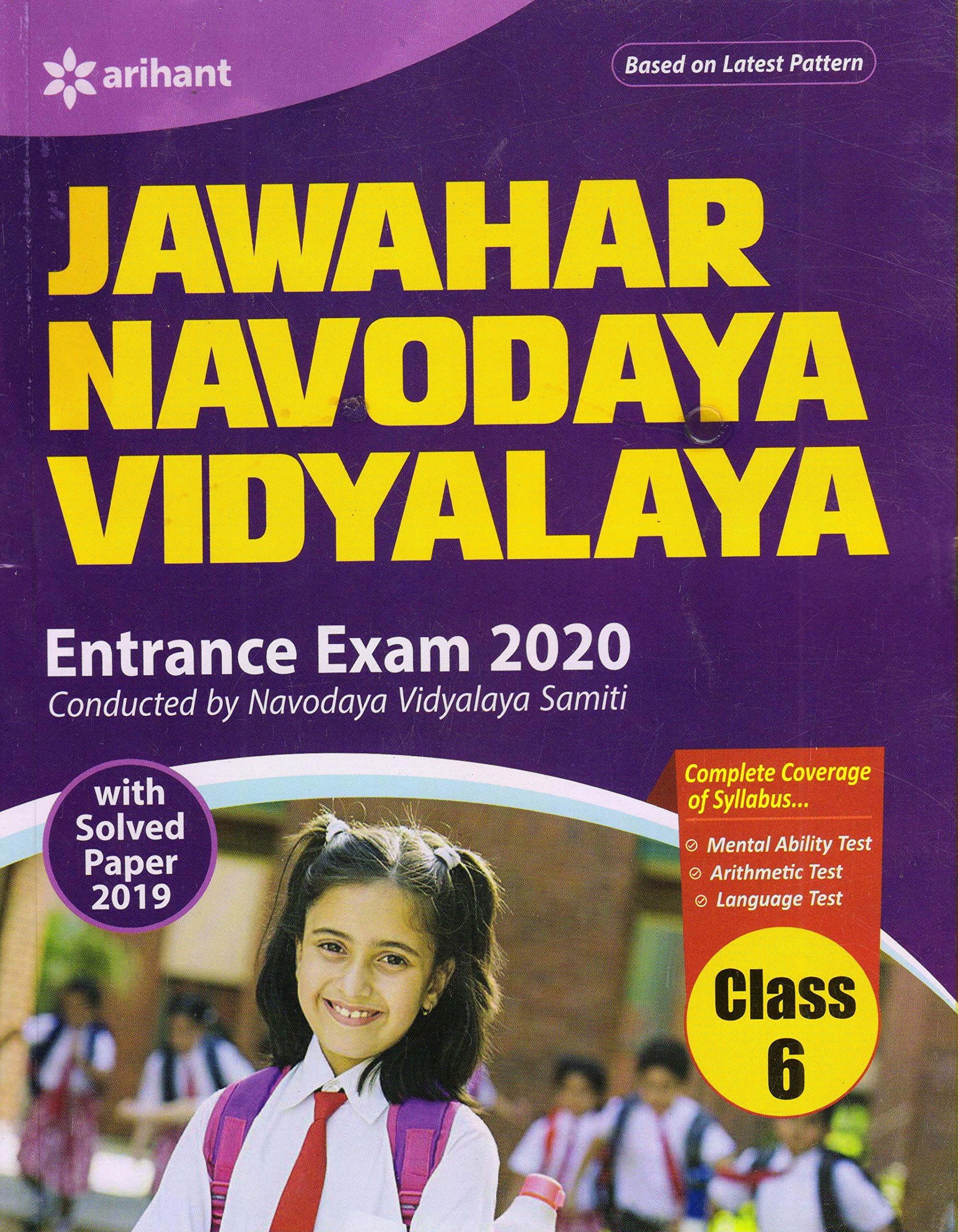 Jawahar Navodaya Vidyalaya Entrance Exam 2020 Class 6 Paperback – June 19, 2019