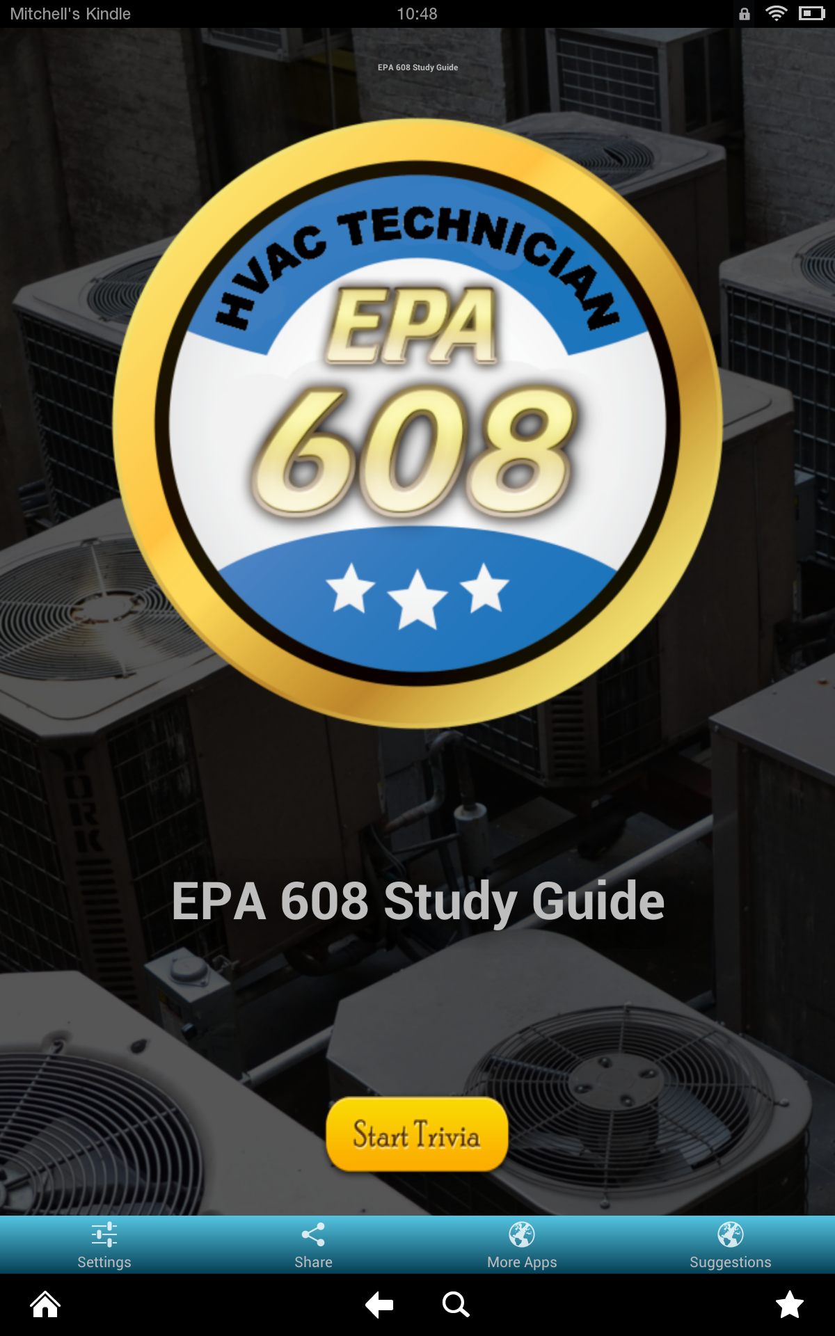 EPA 608 Study Guide App on Amazon Appstore