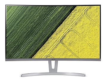 Acer ED273 27 inch (68.58 cm) Full HD Curved LED Monitor I 250 Nits I 75Hz Refresh Rate I HDMI, DVI & VGA Ports I AMD Free Sync I 3W x 2 Stereo Speakers I (White)