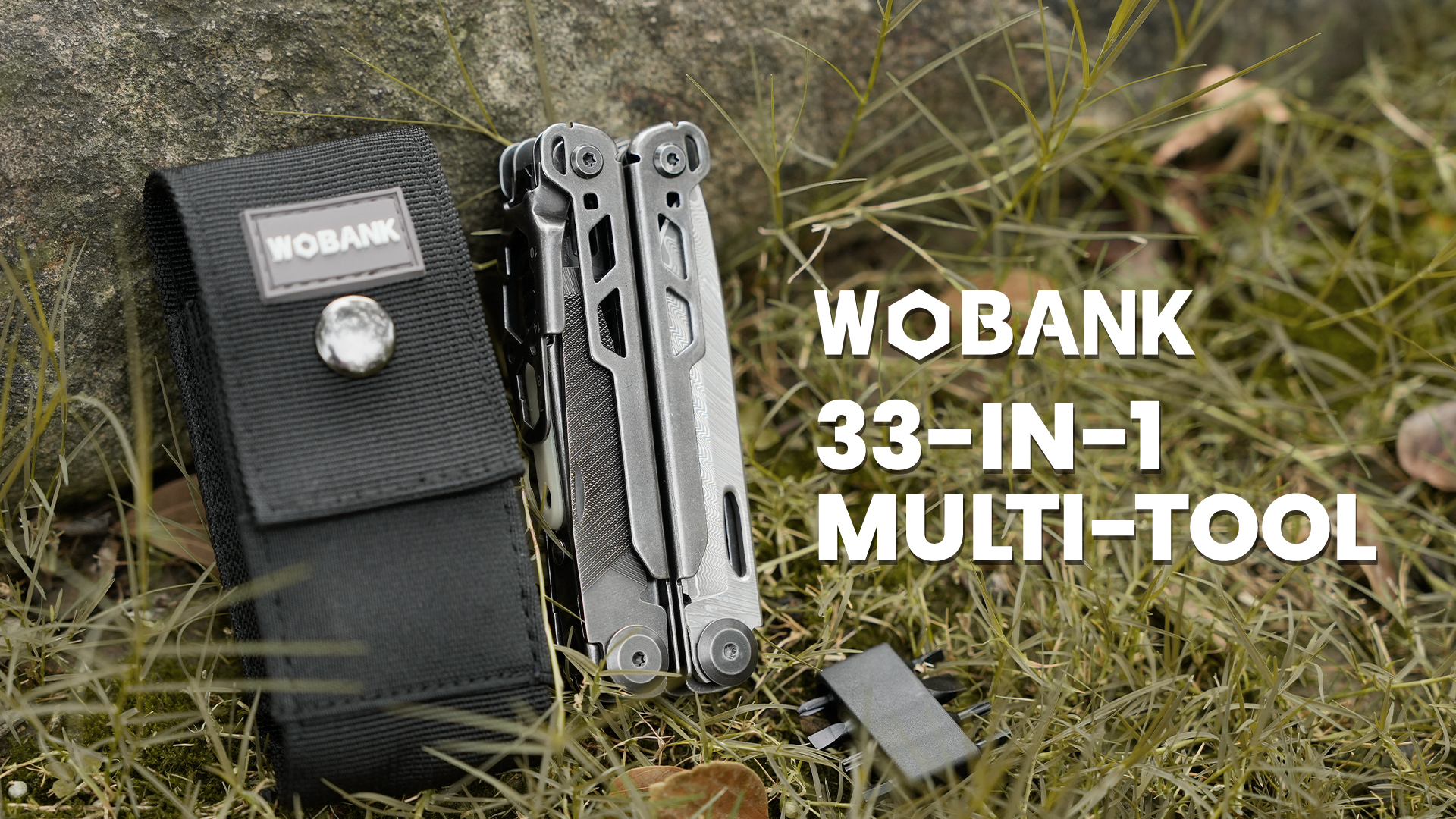 Amazon.com: WOBANK Multitool, 33-in-1 Stainless Steel Multi Tool