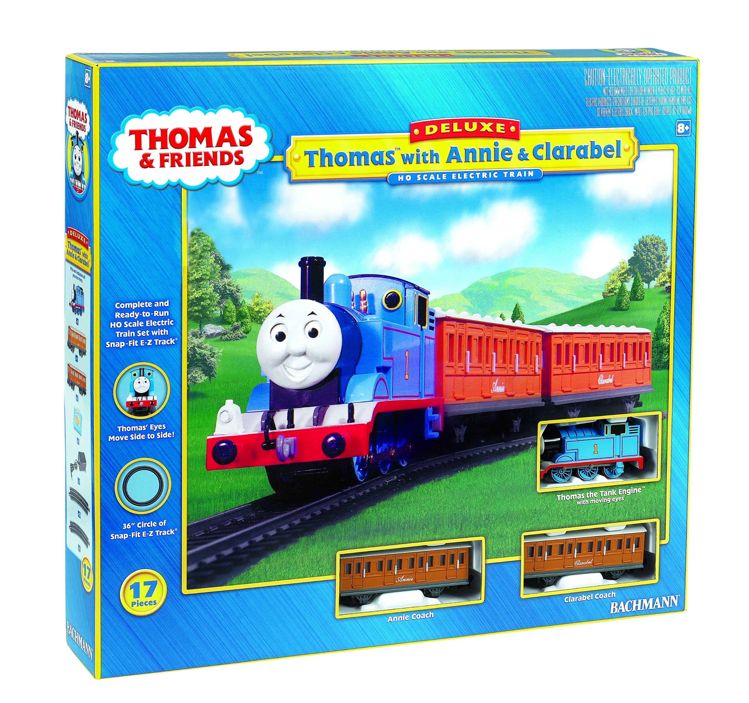 Bachmann Trains Thomas & Friends Thomas with Annie and Clarabel Ready