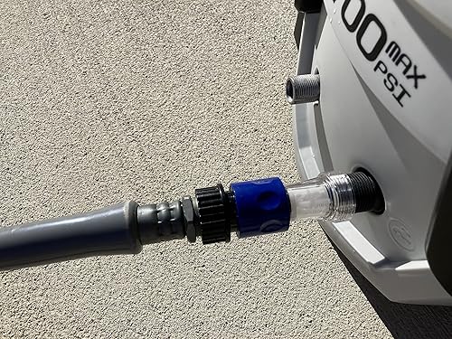 Miniatura 5 de Valley Industries Adaptador de manguera de jardín para lavadora a presión de conexión rápida - 3/4", dos piezas