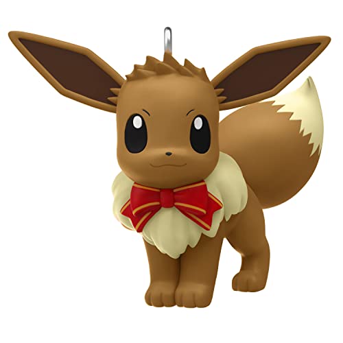Hallmark Keepsake 1' Miniature Christmas Ornament 2023, Pokémon Holiday Eevee Mini, Gifts for Pokémon Fans