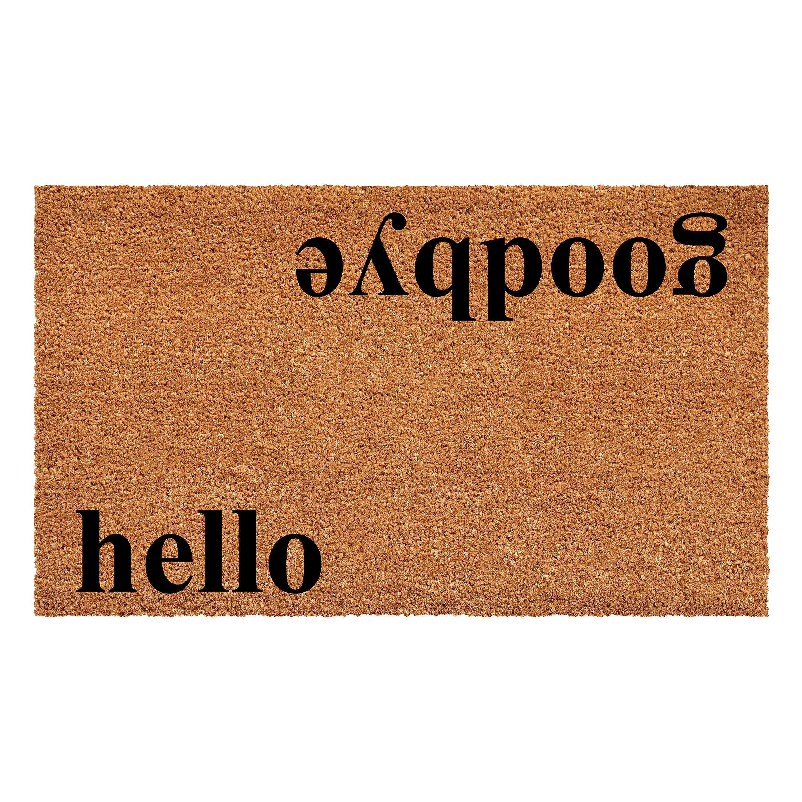 Calloway Mills Bookman Hello Goodbye Doormat (24" x 36")