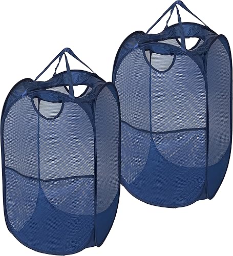 Miniatura 1 de Simple Houseware Mesh Pop-Up - Cesta de lavandería.