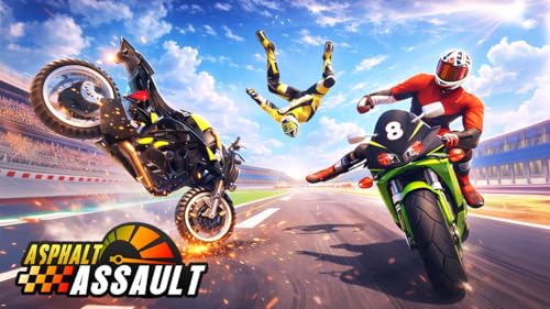 Asphalt Assault- Master the Art of Bike Racing