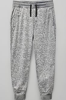 Big Boys' Jogger Fleece Pants in Basic Colors, Marled Grey Logo Patch, Medium
