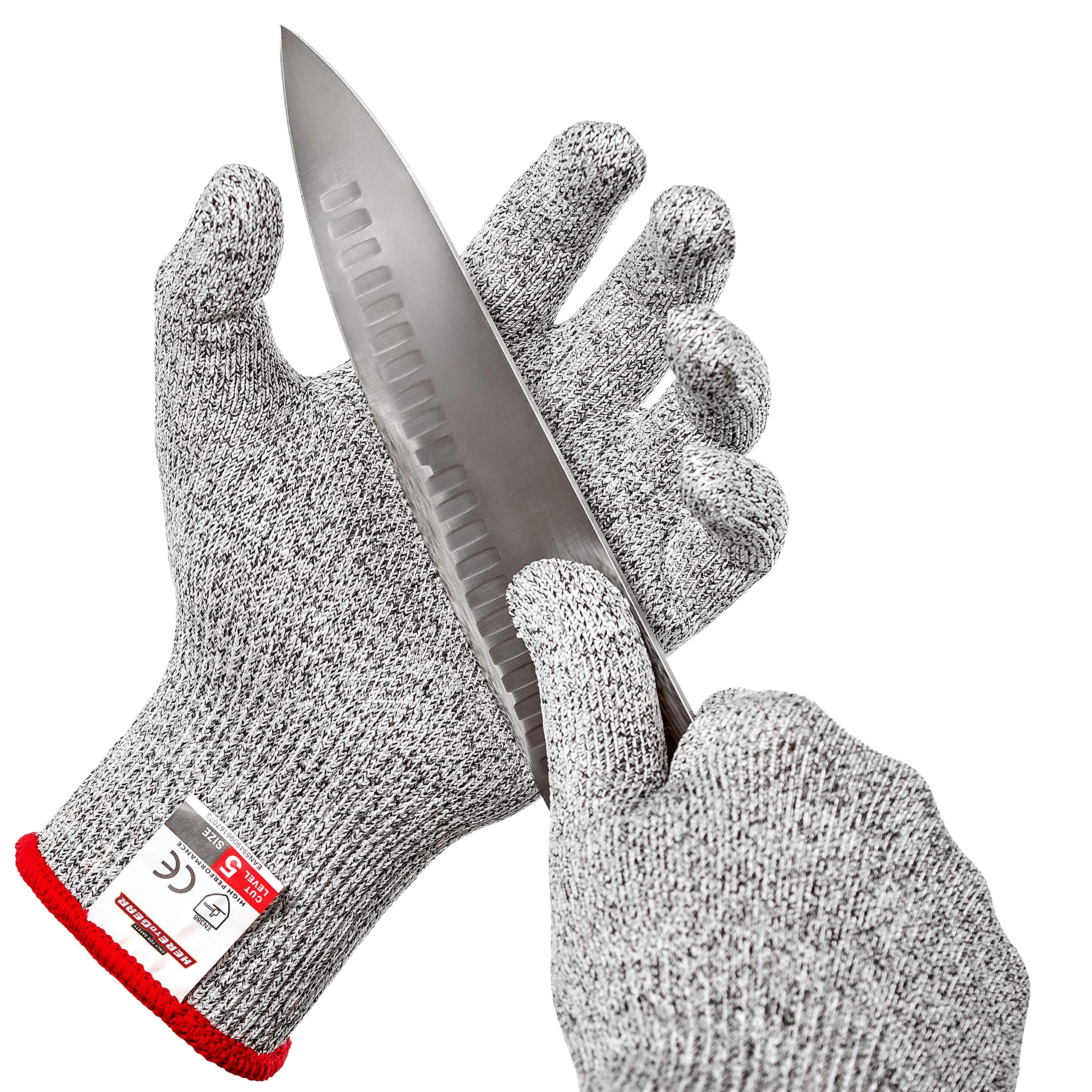 HereToGearCut Resistant Gloves - 2 PAIRS