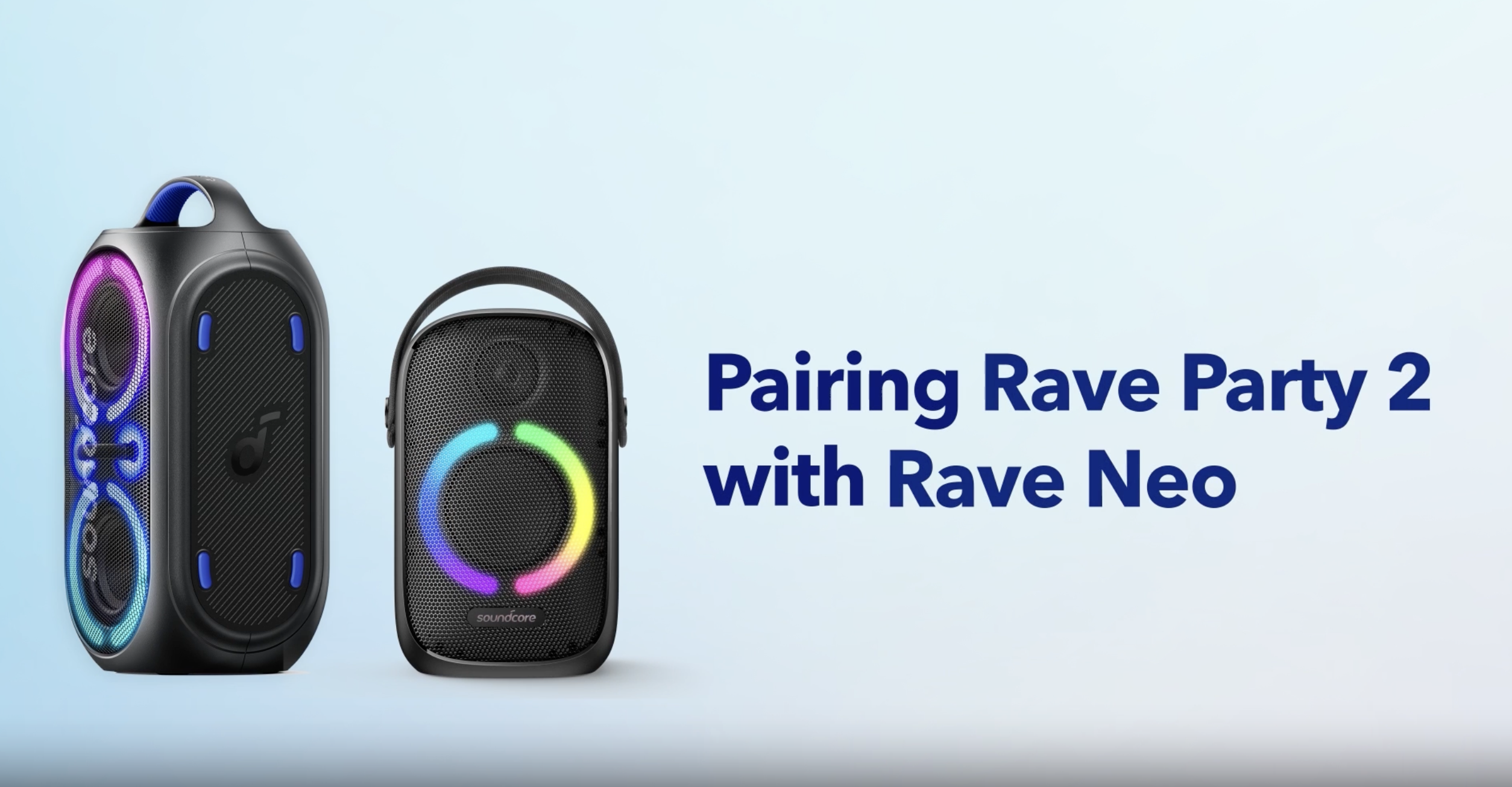 【SoundCore Rave Neo2 】Bluetoothパーティースピーカ Soundcore by Anker Rave Neo 2 IPX7 Waterproof Portable