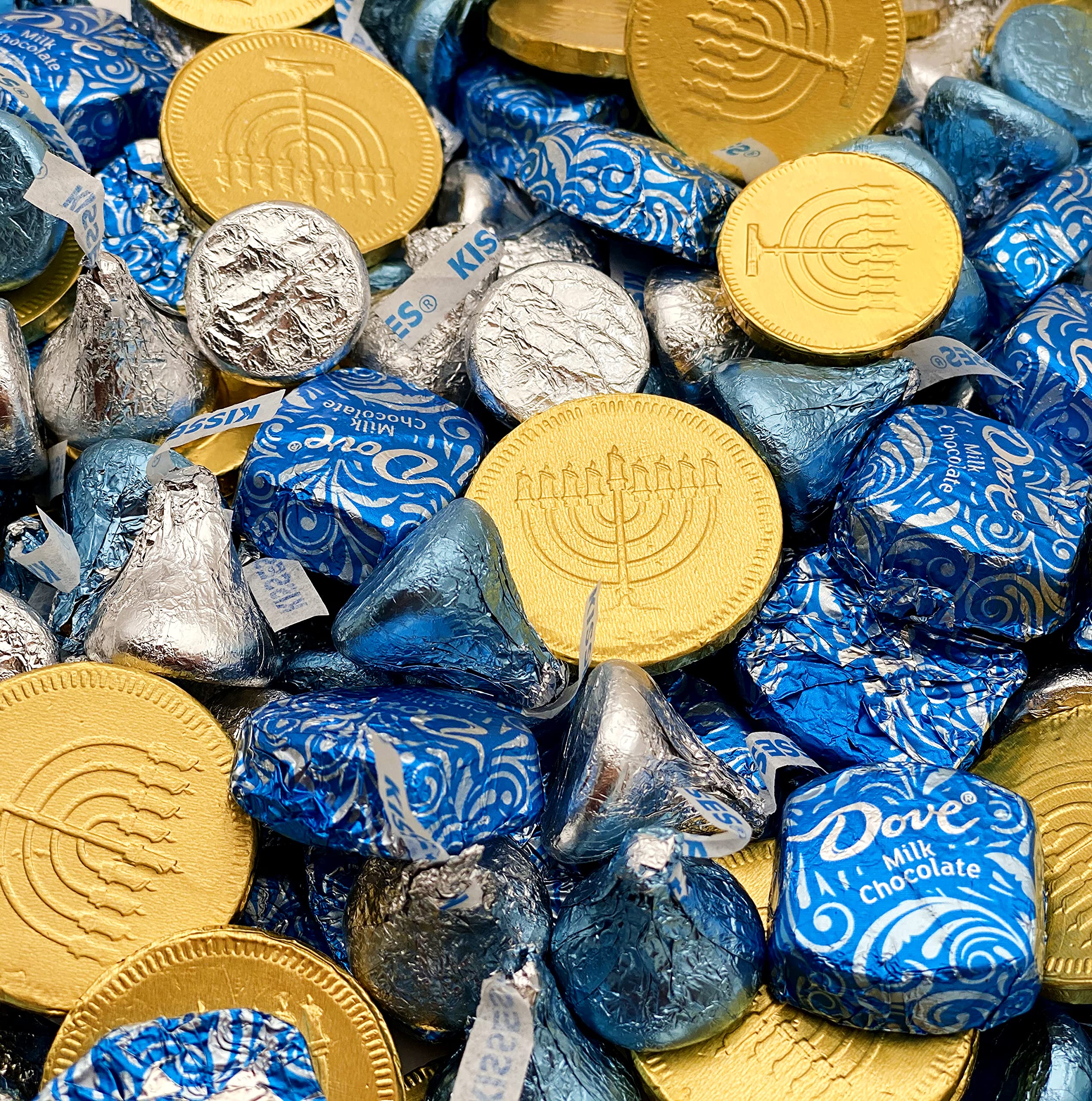 Buy Hanukkah Candy Assortment Gold Coins Milk Chocolate, HERSHEY'S