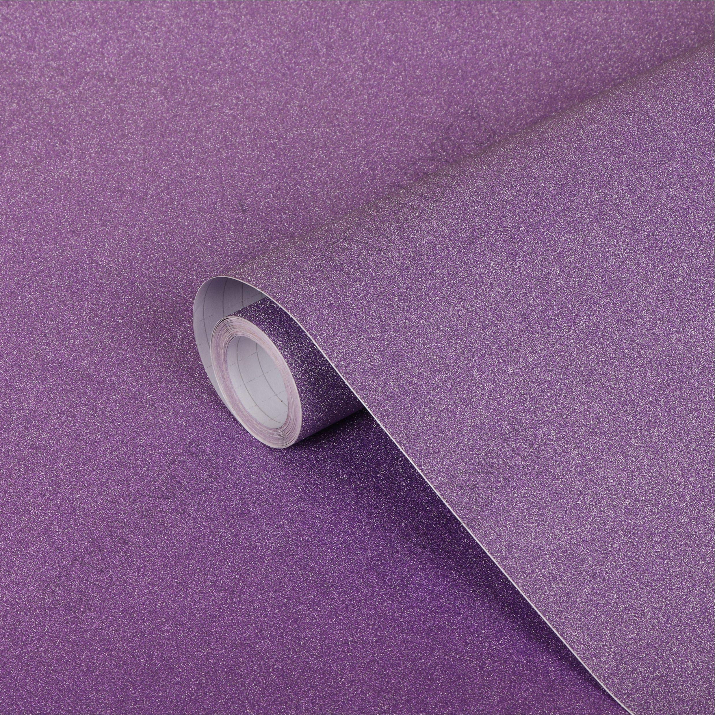 CVANU 24X24 inch Glitter Purple Self Adhesive Shelf Liner Film Vinyl Peel-Stick Multipurpose Roll-image-45