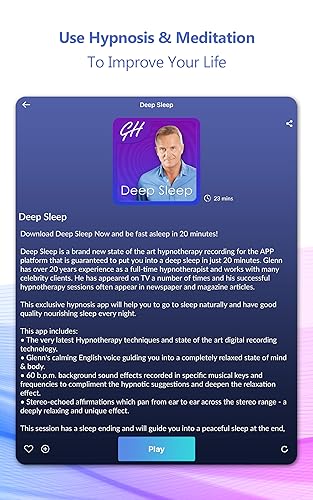 Relax And Sleep Well Hypnosis and Meditation by Glenn Harrold