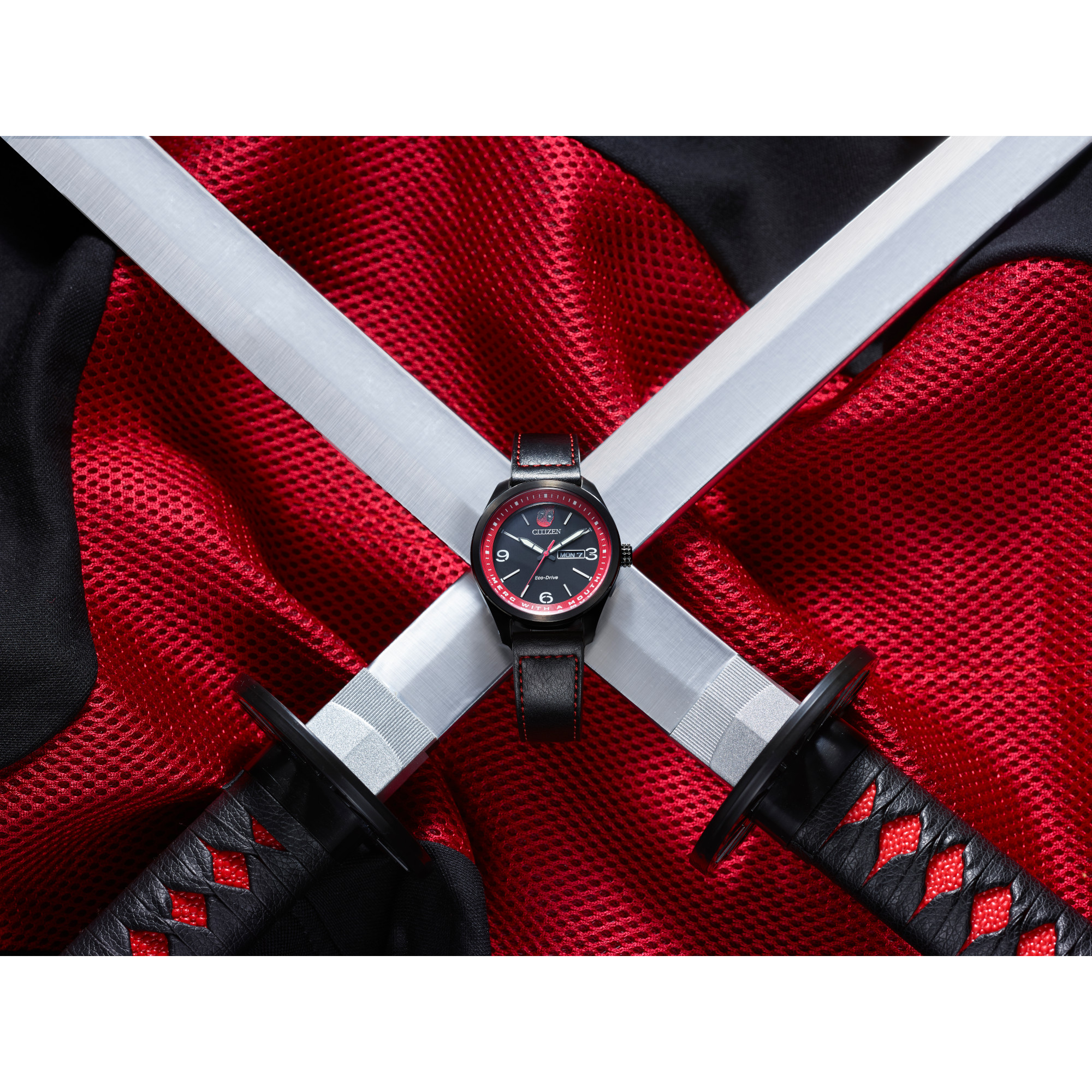 Amazon.com: Citizen Men's Eco-Drive Marvel 'Here Comes Deadpool