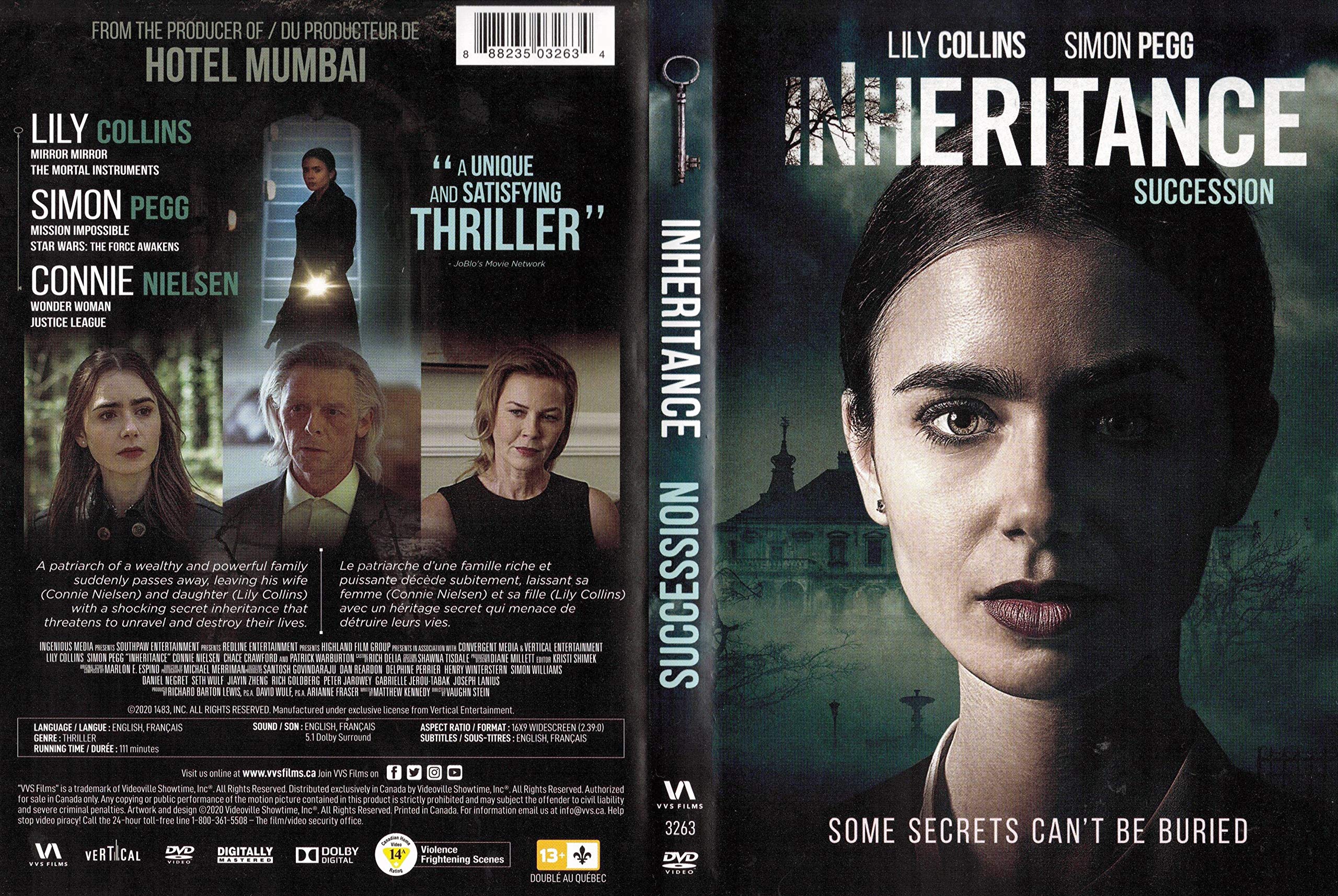 Inheritance (Succession) (DVD) (EN/FR) [DVD]