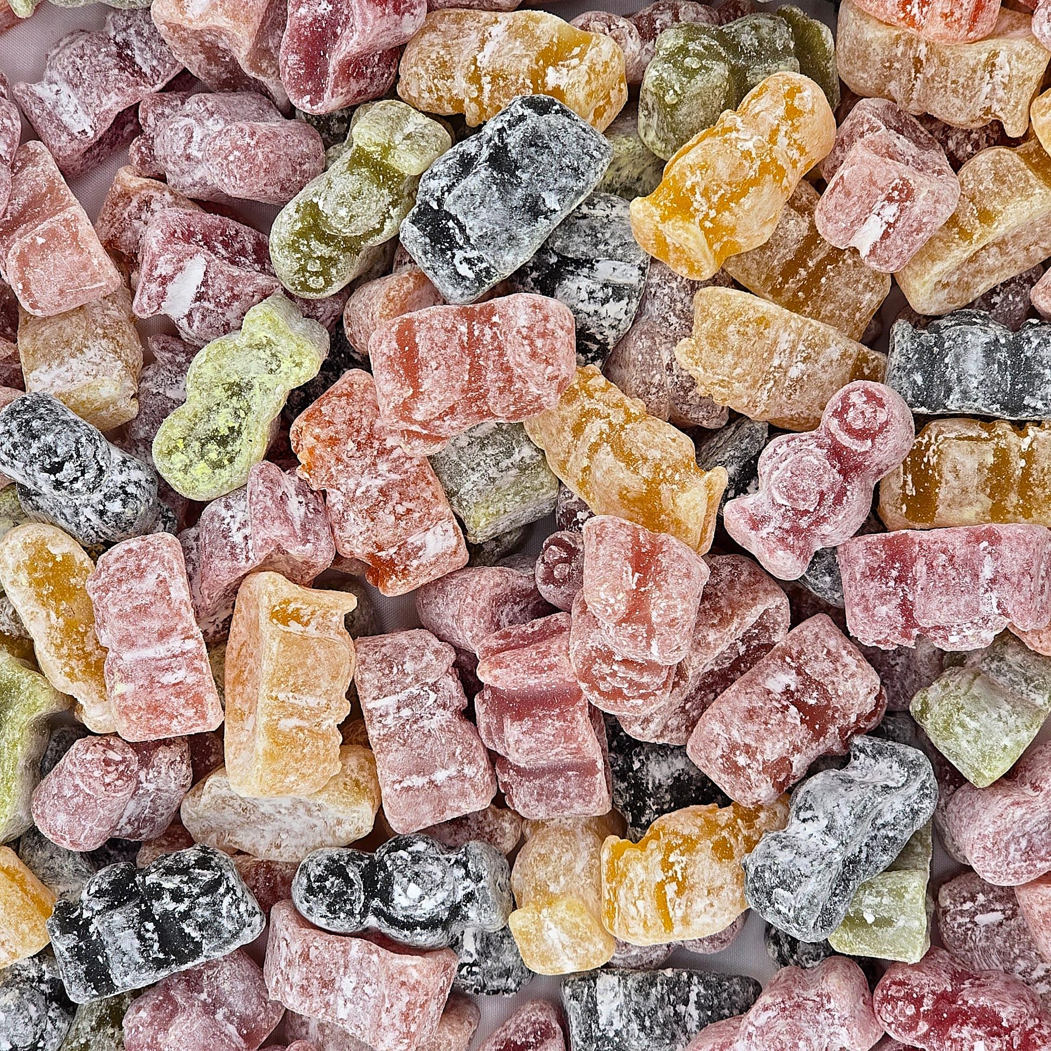 Jelly Babies Sweets -1kg - Original Retro Jelly Babies Assorted Sweets Pick and Mix for Sharing, Gifts, and Parties, 1 Kilo Bulk Bag. From Bentley & Ackerma Sweet Shop.