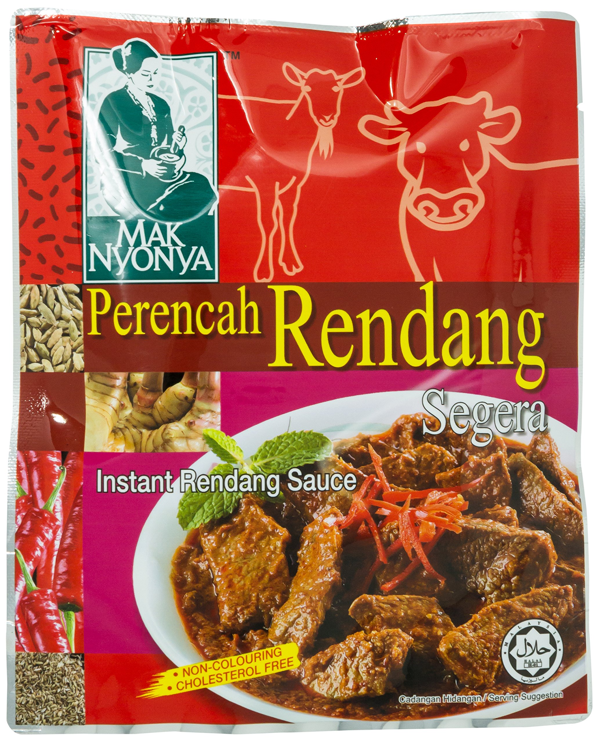 Mak NyonyaRendang Sauce, 7 Ounce