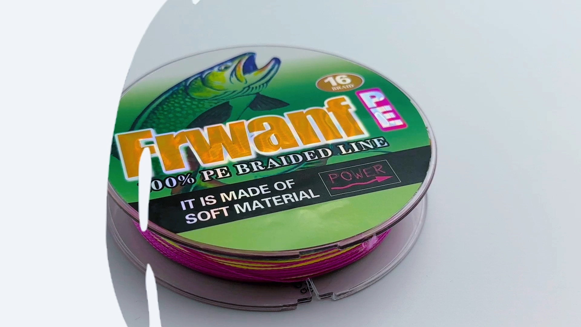 Amazon.co.jp: Frwanf 釣りライン PEライン 釣り糸 16編 イエロー