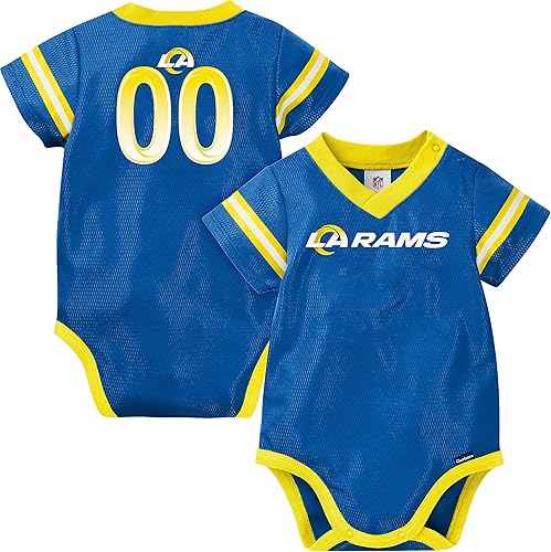 Miniatura 158 de Gerber NFL unisex-baby Nfl Team Jersey Onesie Bodysuit 2-Color del