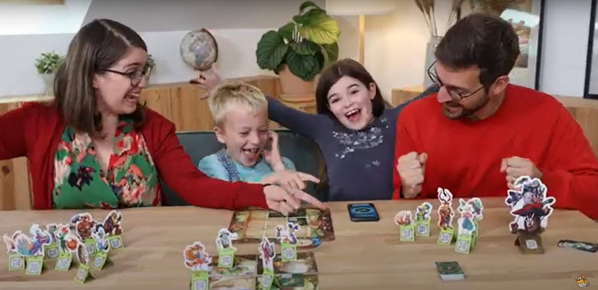 Lucky Duck Games Kids Chronicles: La Prophétie Du Vieux Chêne | Gioco Cooperativo Da Tavolo Con App, 8+ Anni