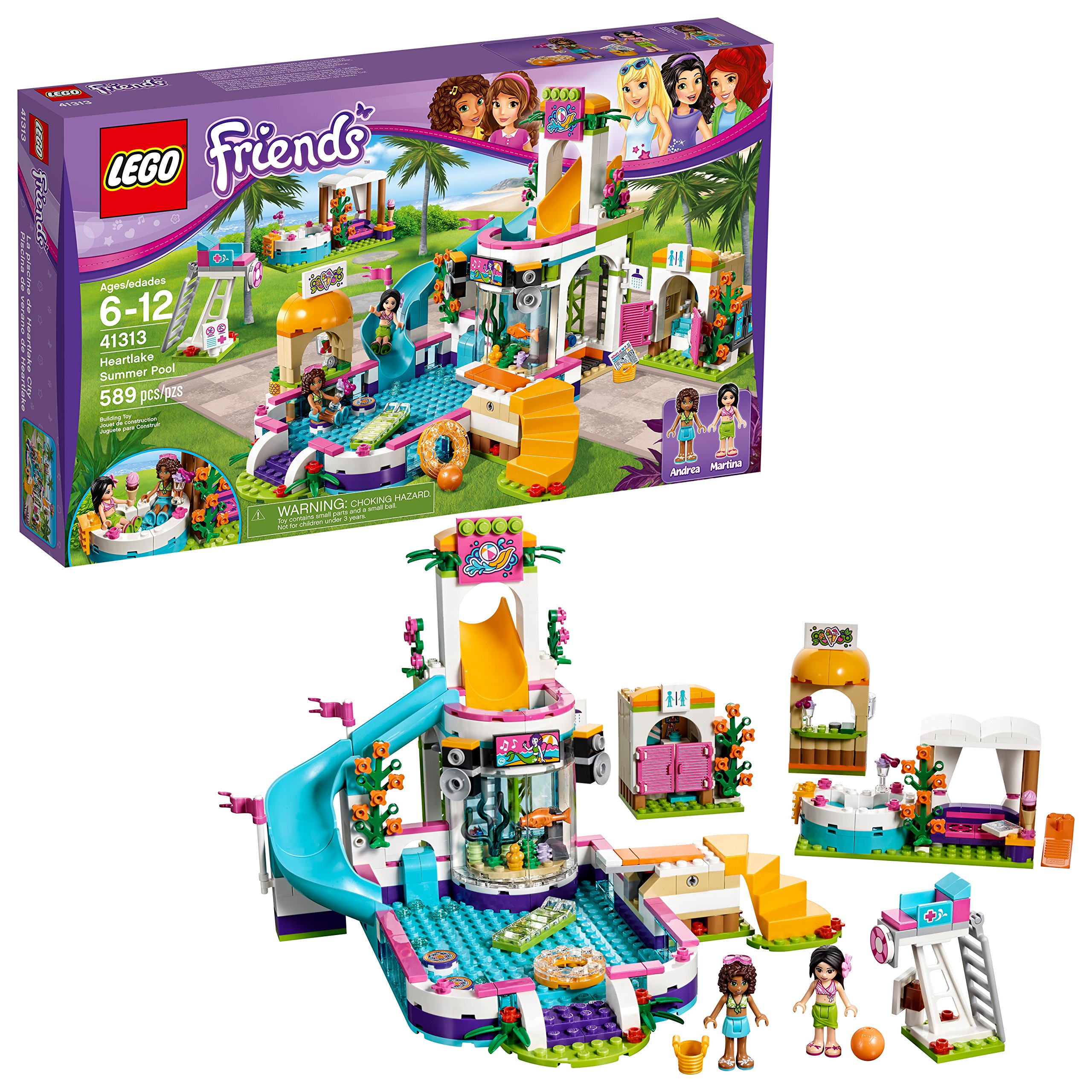 Lego Ideas Lego Friends Heartlake City Pool Instructions Lego