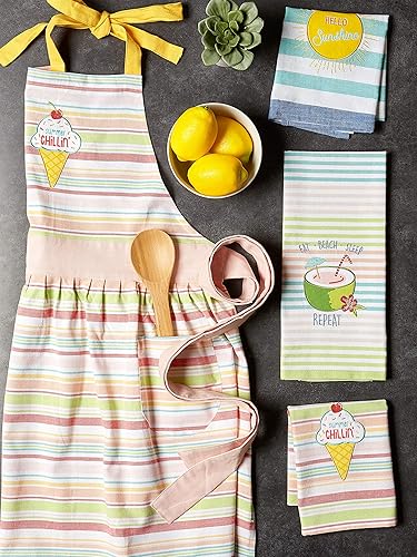 Miniatura 8 de DII Women's Spring & Summer Apron Collection Adjustable, Two Large Pockets & Extra Long Ties, One Size Fits Most