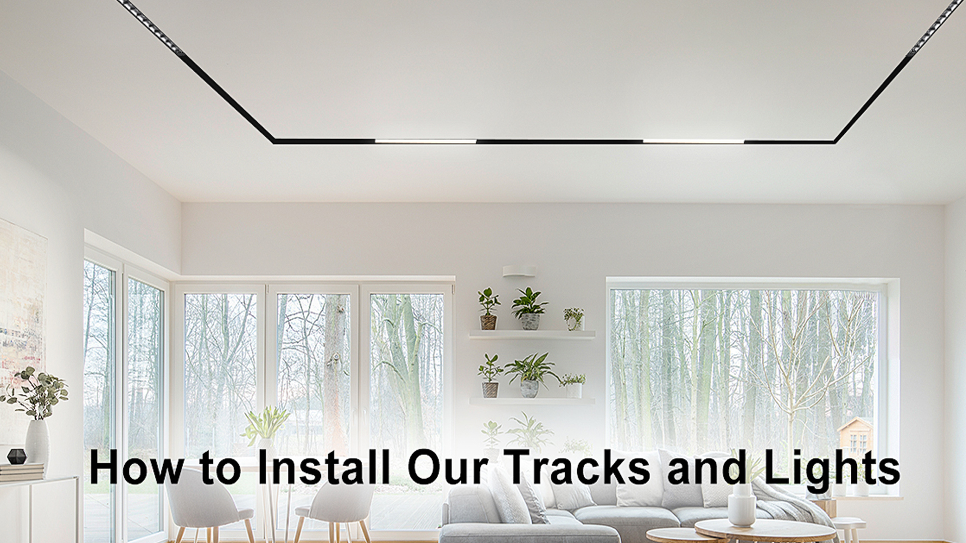 Corner Wall Track Lighting Lites Now VALO 8 Ft Original Instant Track
