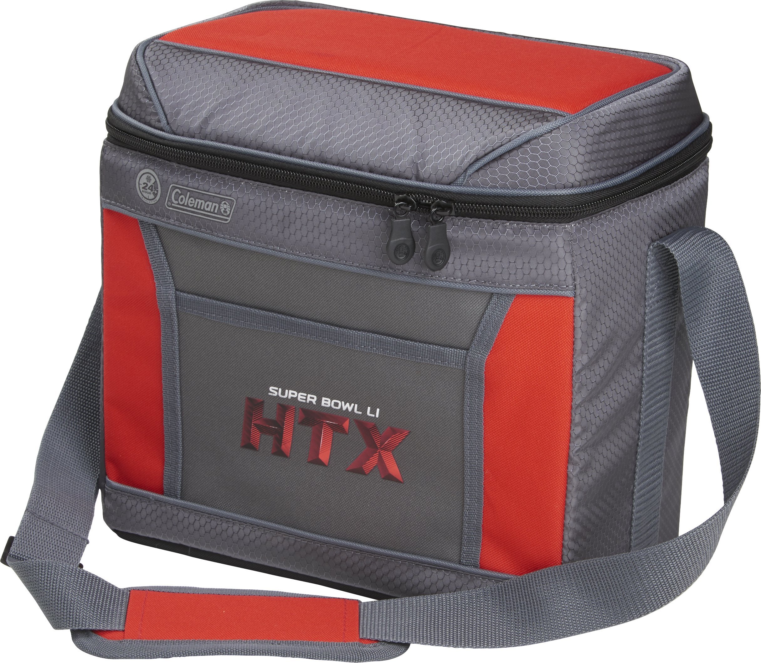 NFL Super Bowl LI Coleman 16 Can Soft Sided Cooler, Gray
