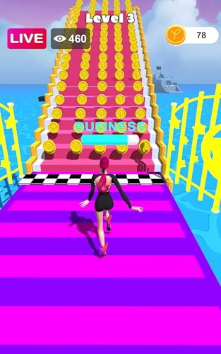 Streamer Girl Run: Live Dress & Follow